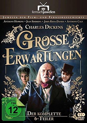 Charles Dickens' Große Erwartungen (Great Expectations) - Der 6-Teiler mit Anthony Hopkins [2 DVDs]