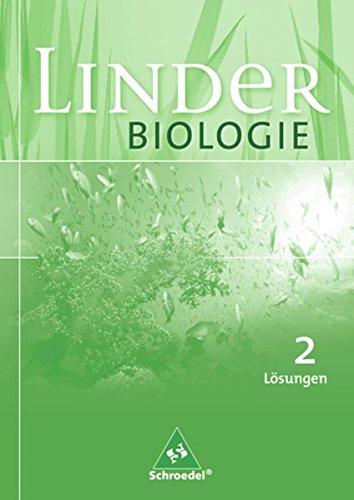 LINDER Biologie SI - Allgemeine Ausgabe: Lösungen 2