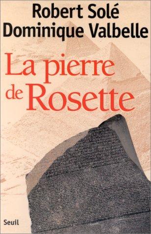 La pierre de Rosette