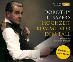 Hochzeit kommt vor dem Fall (MP3-CDs): Ein Fall für Lord Peter - 2 MP3-CDs mit 524 Min.