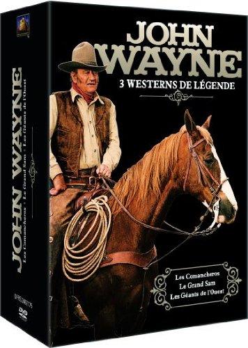 Coffret john wayne 2011 : les commancheros ; le grand sam ; les géants de l'ouest [FR Import]