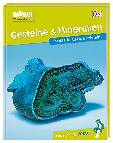 memo Wissen entdecken. Gesteine & Mineralien: Kristalle, Erze, Edelsteine. Das Buch mit Poster!