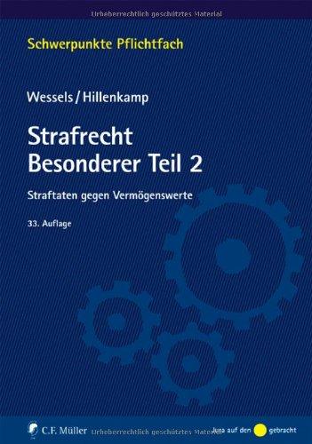 Strafrecht Besonderer Teil/2: Straftaten gegen Vermögenswerte