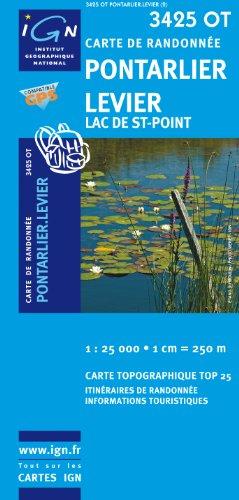 Pontarlier / Levier 1 : 25 000: Lac de St-Point: IGN.3425OT