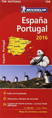 Mapa National España - Portugal (Mapas National Michelin)