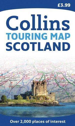 Collins Scotland Touring Map (Collins Travel Guides)