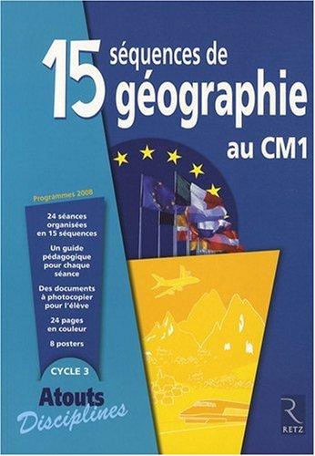 15 séquences de géographie au CM1