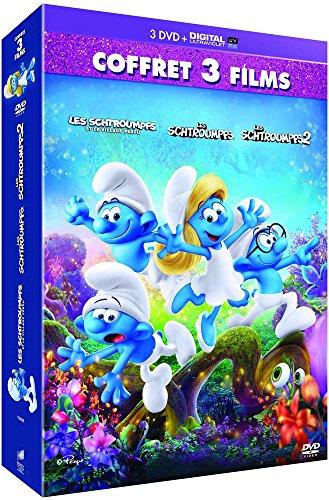 Coffret les schtroumpfs 3 films: les schtroumpfs ; les schtroumpfs 2 ; le village perdu [FR Import]