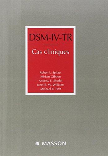 DSM-IV-TR, cas cliniques