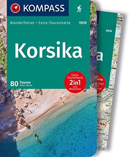 KOMPASS Wanderführer Korsika, 80 Touren: mit Extra-Tourenkarte, GPX-Daten zum Download