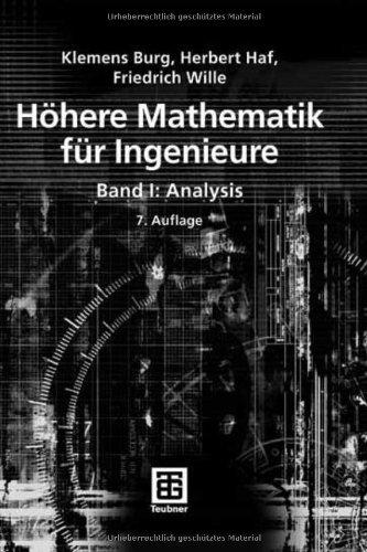 Höhere Mathematik für Ingenieure Band 1. Analysis: Bd 1