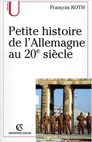 Petite histoire de l'Allemagne au 20e siècle