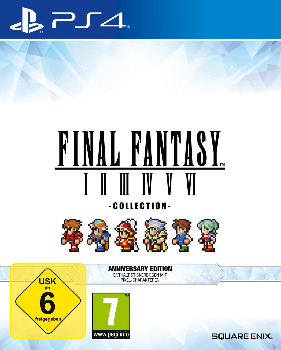 FINAL FANTASY I-VI COLLECTION ANNIVERSARY EDITION (PS4)