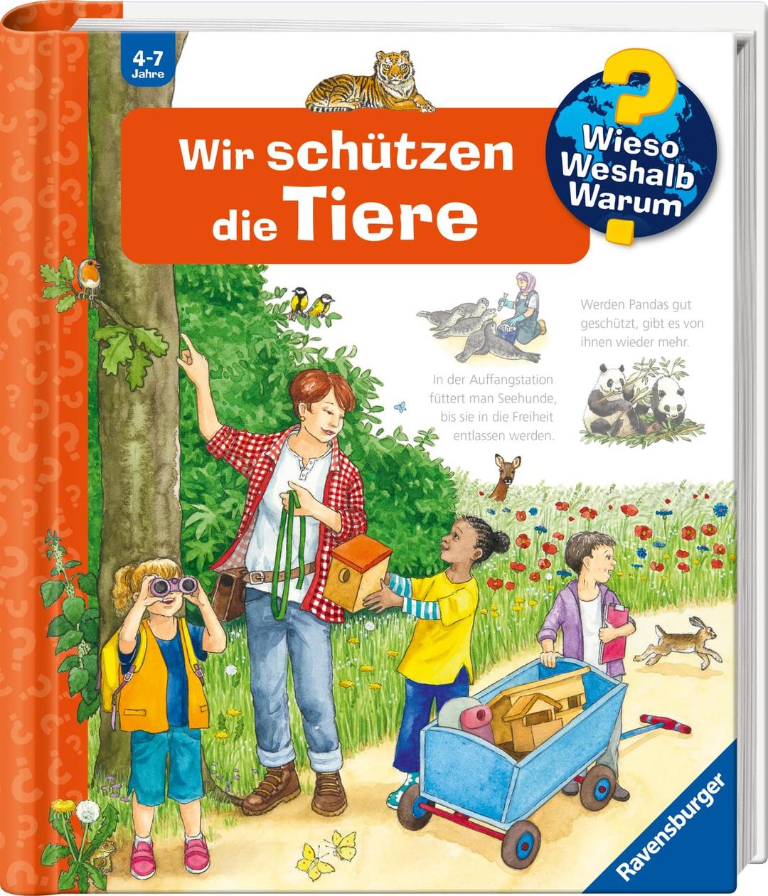 Wieso? Weshalb? Warum?, Band 43: Wir schützen die Tiere