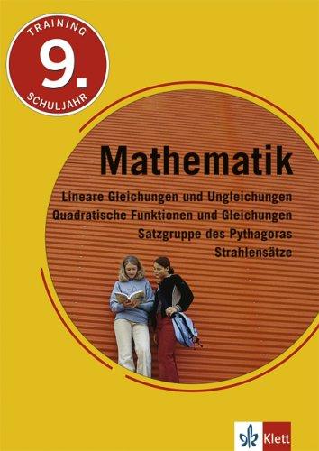 Training Mathematik 9. Schuljahr