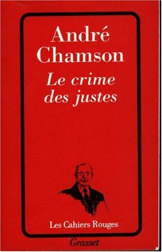 Le crime des justes