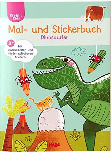 Mal- und Stickerbuch Dinosaurier (Kreativ Kids)