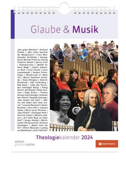 Glaube und Musik - Theologiekalender 2024