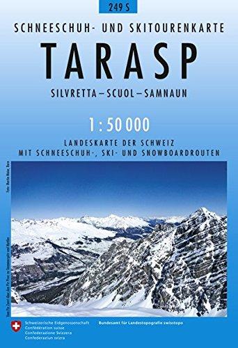 Tarasp Skirouten 1:50'000