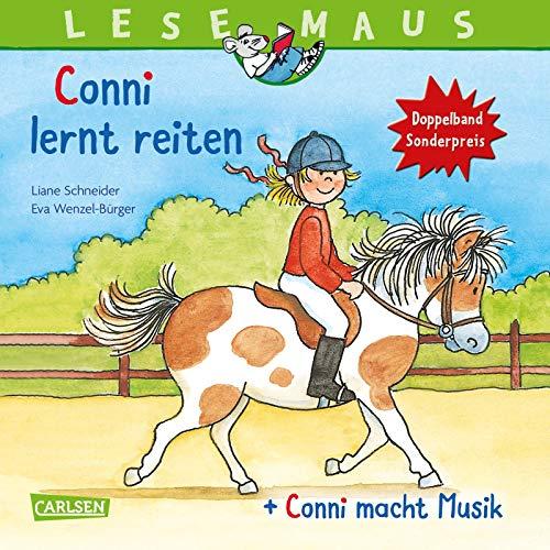 LESEMAUS 206: "Conni lernt reiten" + "Conni macht Musik" Conni Doppelband: Sonderpreis € 5,00 (statt € 7,98) (206)