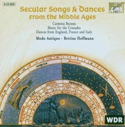 Secular Songs & Dances from the Middle Ages: Carmina Burana; Music for the Crusades; Dances from England, France and Italy