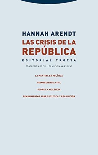 Las crisis de la República (Estructuras y Procesos. Ciencias Sociales)