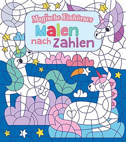 Magische Einhörner Malen nach Zahlen