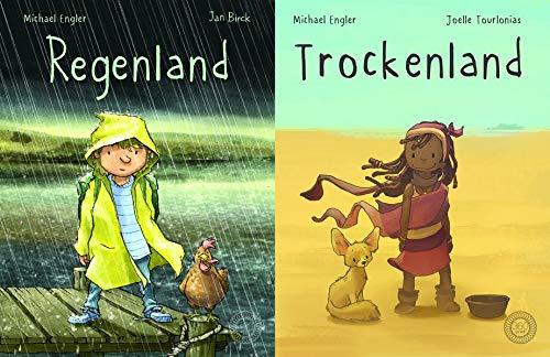 Regenland + Trockenland: Ein Wendebuch - 2 Bücher in einem