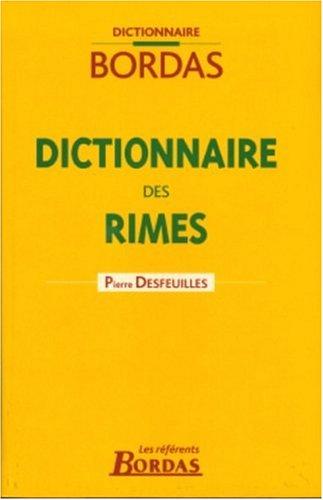 Dictionnaire Bordas des rimes