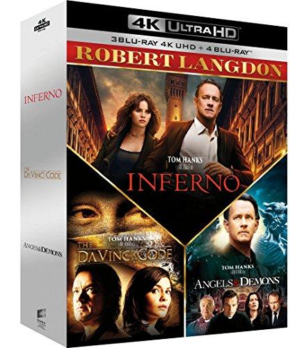 Coffret trlogie robert langdon 4k ultra hd [Blu-ray] [FR Import]