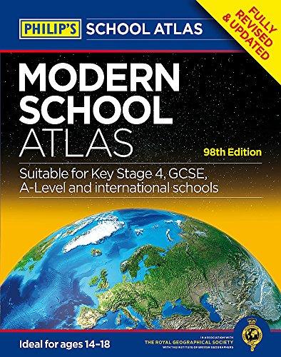 Philip's Modern School Atlas: 98th Edition (Philip's School Atlases)