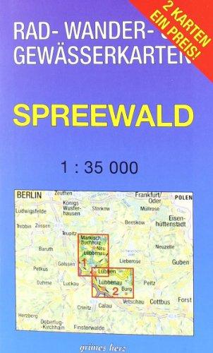 Spreewald 1 : 35 000 Rad-, Wander- und Gewässerkarten-Set:: Mit den Karten: "Oberspreewald" und "Unterspreewald"