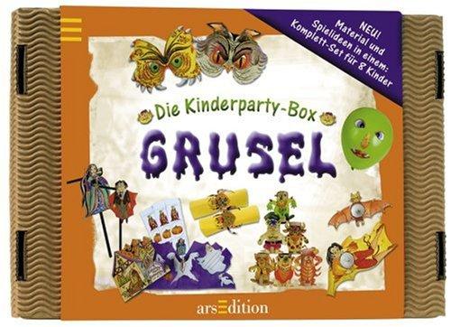 Die Kinderparty-Box: Gruselparty. Neu! Material und Spielideen in einem Komplett-Set für 8 Kinder