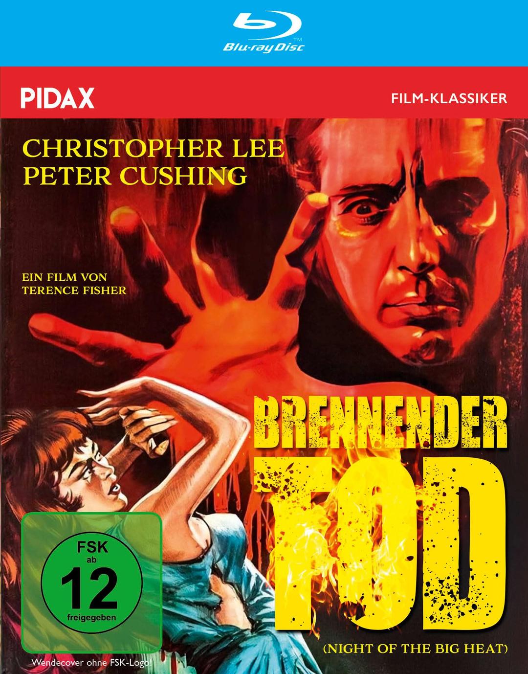 Brennender Tod (Night of the Big Heat) / Science-Fiction-Horror mit Christopher Lee und Peter Cushing (Pidax Film-Klassiker) [Blu-ray]