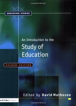 An Introduction to the Study of Education