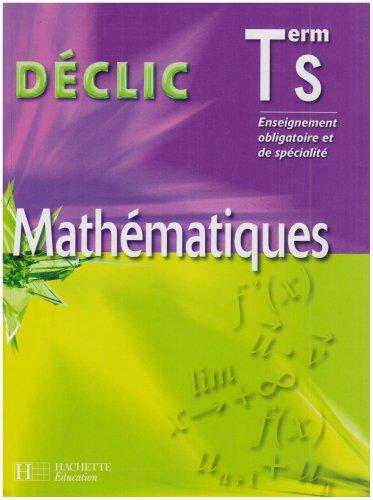 Mathématiques terminale S enseignement obligatoire et de spécialité