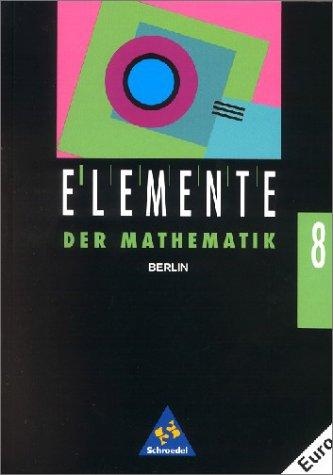 Elemente der Mathematik, Ausgabe Berlin, 8. Schuljahr, EURO