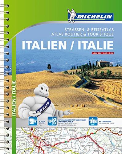 Michelin Straßenatlas Italien mit Spiralbindung (MICHELIN Atlanten)