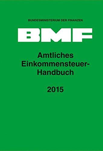 Amtliches Einkommensteuer-Handbuch 2015