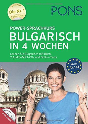 PONS Power-Sprachkurs Bulgarisch: Lernen Sie Bulgarisch mit Buch, 2 Audio+MP3-CDs und Online-Tests