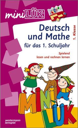 miniLÜK-Sets: miniLÜK-Set: Deutsch u. Mathe für das 1.Schuljahr: Spielend Lesen und Rechnen lernen: Mathestation 1.Klasse / Erstlesestation 1 / Spielend lesen und rechnen lernen