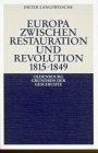 Europa zwischen Restauration und Revolution 1815-1849