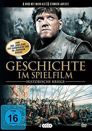 Geschichte im Spielfilm - Historische Kriege (4 DVDs)