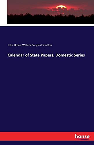 Calendar of State Papers, Domestic Series