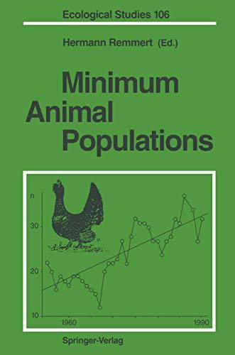 Minimum Animal Populations (Ecological Studies, 106, Band 106)