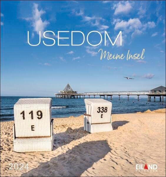 Usedom Postkartenkalender 2024: Meine Insel