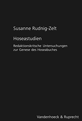 Hoseastudien (Forschungen zur Religion und Literatur des Alten und Neuen Testaments)