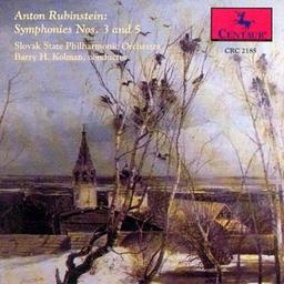 Rubinstein Sinfonien 3 und 5 Kolman