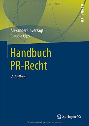 Handbuch PR-Recht