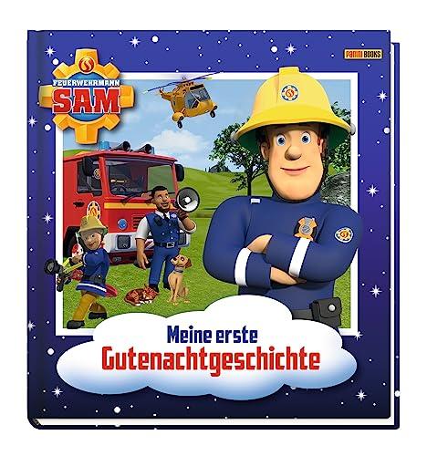 Feuerwehrmann Sam: Meine erste Gutenachtgeschichte: Pappbilderbuch mit wattiertem Cover